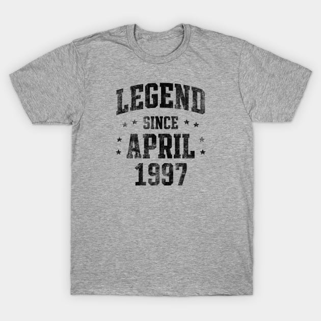 Legend since April 1997 T-Shirt by Creativoo